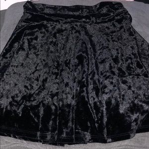 Ally B Velvet Skirt